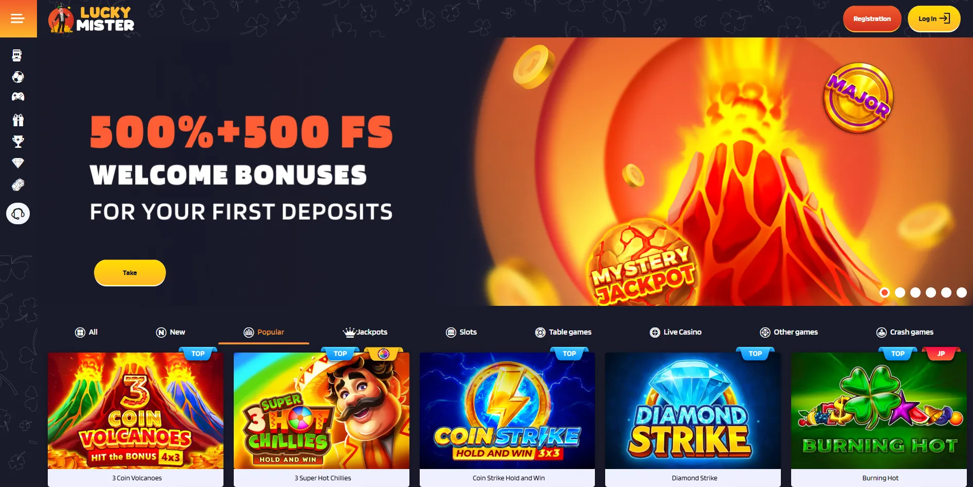 Games & providers at Malta licensed casinos